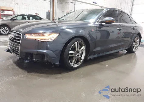 2016 Audi A6 3.0T Premium Plus z USA, uszkodzony, nr VIN WAUFGAFC3GN103386
